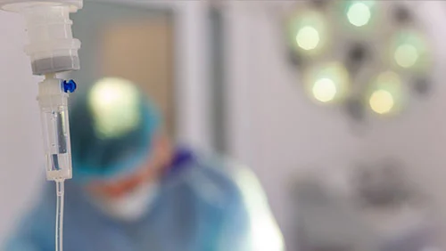 капельница в клинике